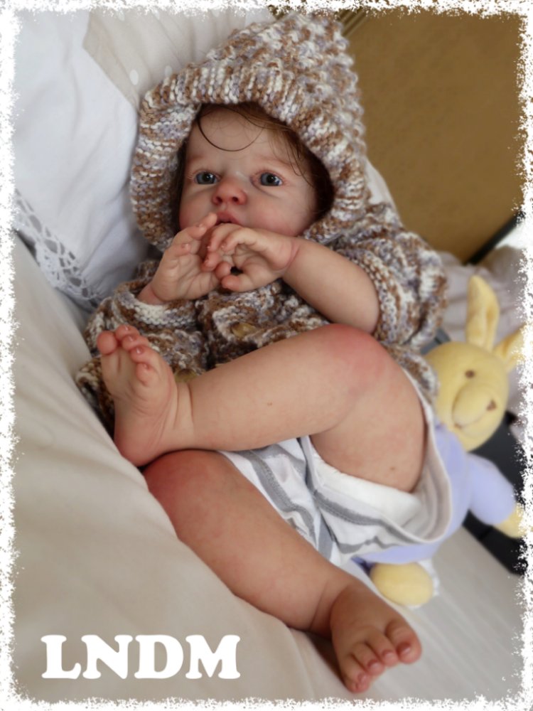 Любимый молд куклы реборн Ноа.Теперь с открытыми глазками (фото 4)