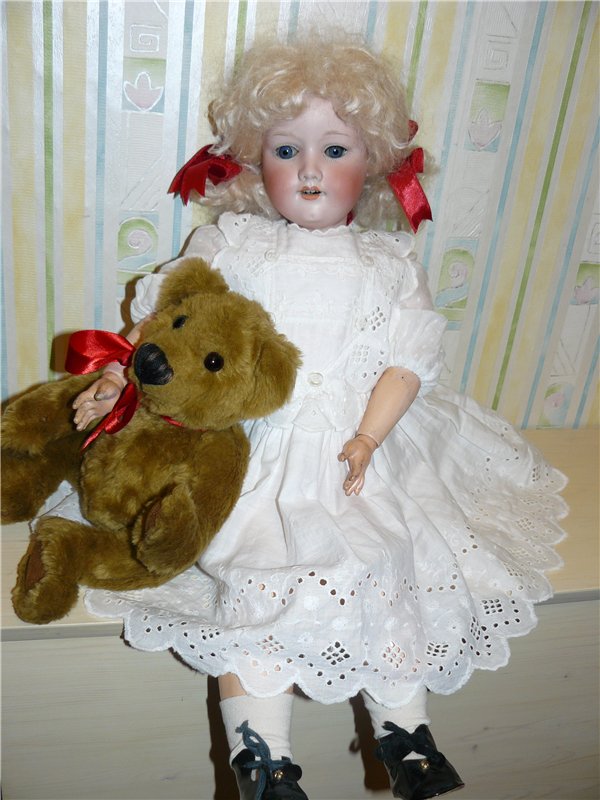 И снова Armand Marsell 390, антикварная кукла (фото 5)