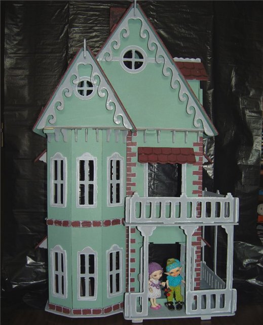 Строительство нового кукольного дома и его новые жильцы Мирон и Маруся | Бэйбики Строительство нового кукольного дома и его новые жильцы Мирон и Маруся (фото 10)