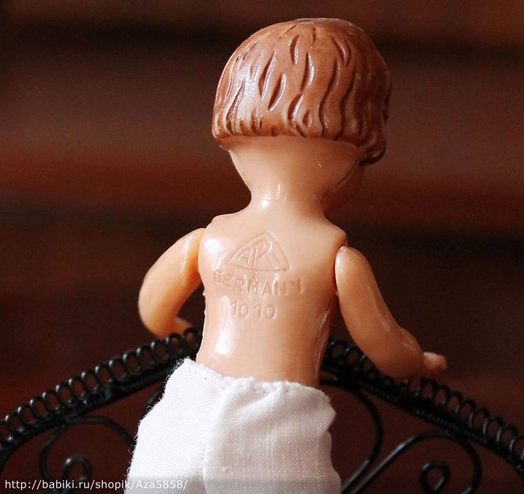 Старинная немецкая куколка (фото 4)