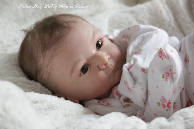 Моя малышка из нового молда Matis от Gudrun Legler. Куколка реборн Виктории Вишни