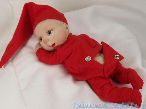 Детки - куклы OOAK — Авторские миниатюрные куклы: лепка