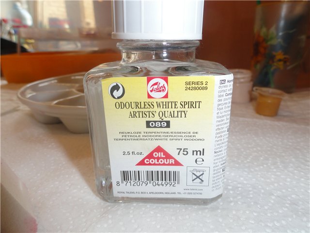 Растворитель Уайт спирит без запаха. Для мастеров реборнистов