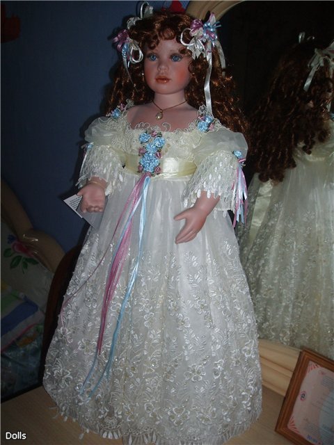 Фарфоровая кукла Жаклин от Донны Руберт Rustie (фото 3)