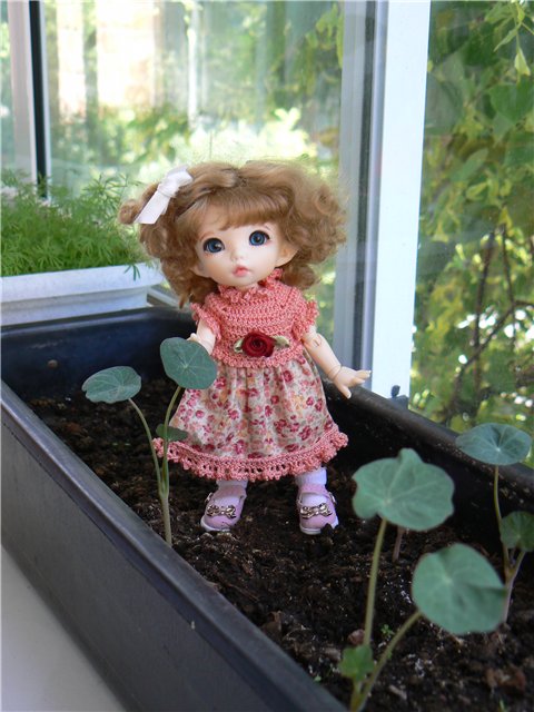 Весенние хлопоты Росинки - куколка bjd