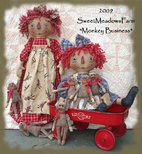 Sweet Meadows Farm - текстильные куклы
