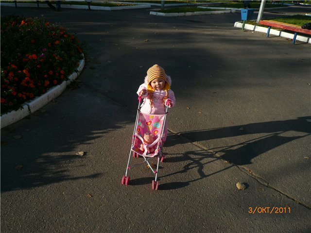 Прогулочка. Кукла реборн Кристалета