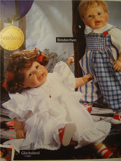 Каталог ZAPF 1993г, ч2 — Коллекционные куклы Zapf Creation (Запф): Designer Collection