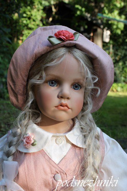 Летние девочки - редкие белокурые красавицы от Хильдегард Гюнцель для Walterhäuser Puppenmanufaktur