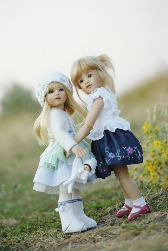 Встреча и прогулка Ава Розы и Джеральдин от Heidi Plusczok