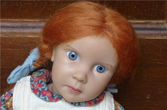 Две сестры-Лотта и Фанни. Коллекционные куклы (фото 10)