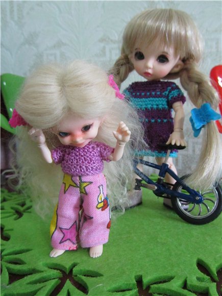 Нарядик для Мэгги, или вечерние забавы куклят