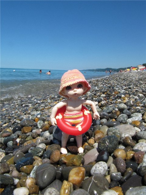 Майка на море. PukiFee Ante BJD (фото 5)