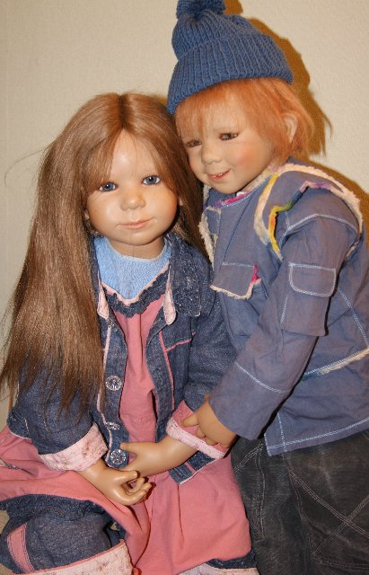 Freddie и Fina -дети улиц коллекция 2004 года Annete Himstedt