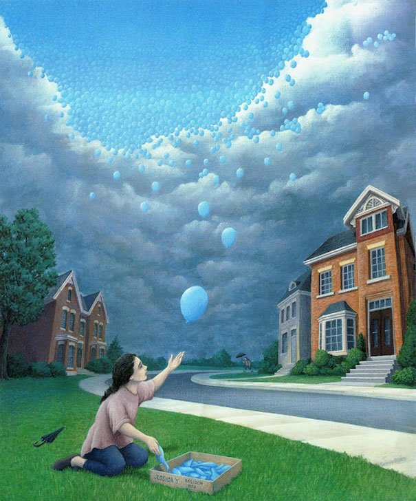 "Магический реализм" от Роба Гонсалвеса (Rob Gonsalves)