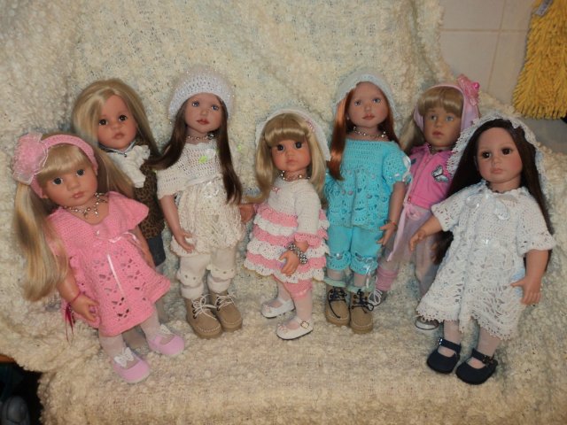 Мои игровые куколки Tania и Katelin от Zwergnase