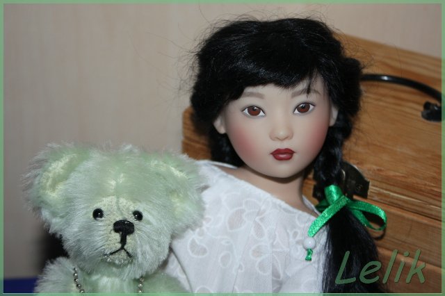 Фисташковое мороженное, или новый наряд для Саффи от Helen Kish