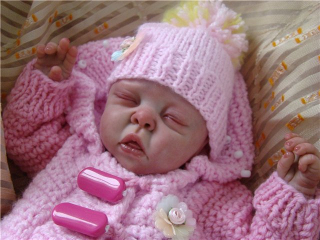 Когда спит малыш, все вокруг замирает...Авторская кукла Кондрашовой Ирины (фото 8)