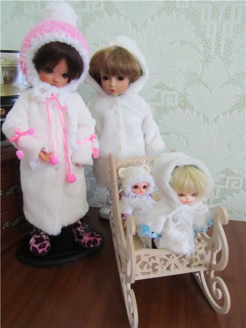 Зима уходить не спешила — Куклы Dollzone (Доллзон): BJD (БЖД)