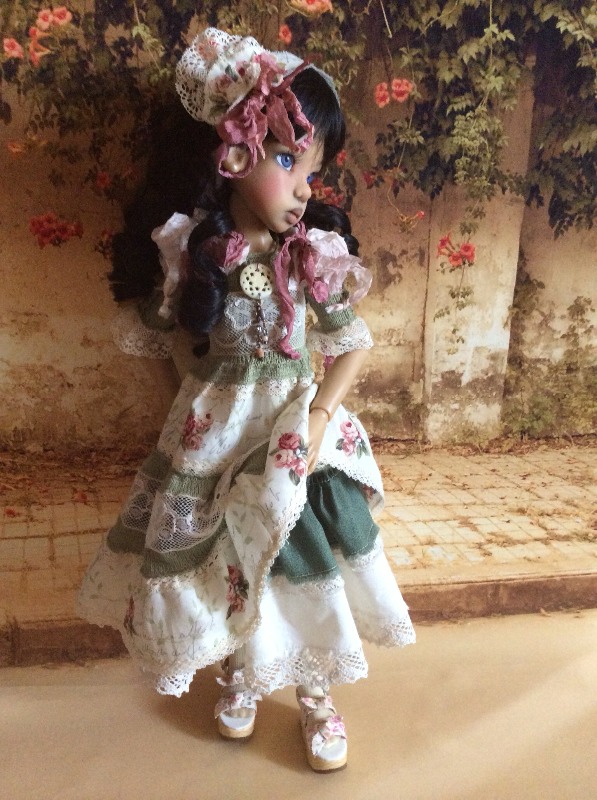 А мы нарядные такие... Кукла от Kaye Wiggs (фото 3)