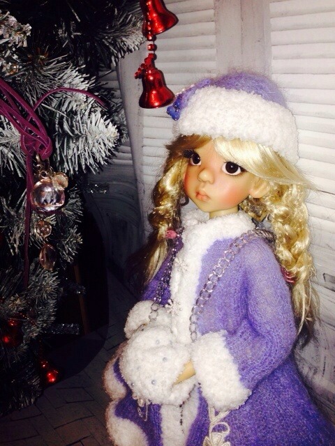 Вот и Новый год! Снегурочка от Kaye Wiggs (фото 3)