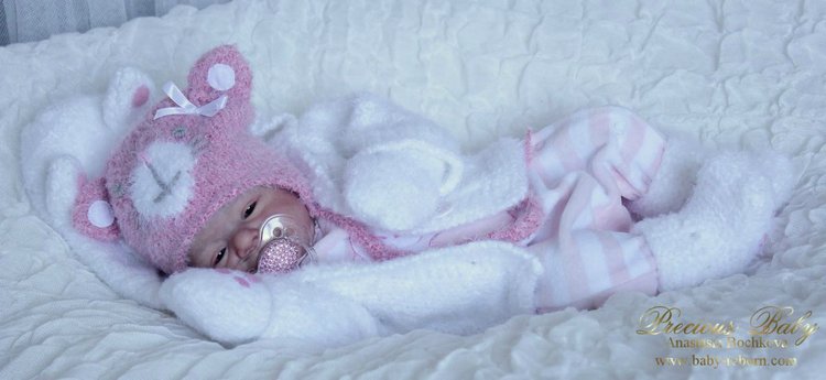 Мой маленький котёнок! Кукла реборн Анастасии Бочковой