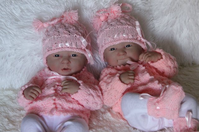 Кукляшечки близняшечки... Куколки реборн Виктории Вишни