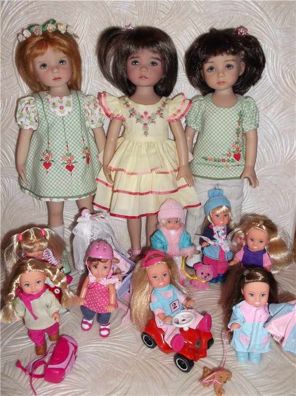 У каждой куколки должна быть своя куколка... или, Что там на полочках в коробочках? Куклы Дианны Эффнер