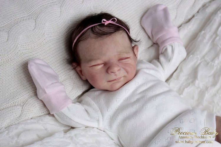 Первая улыбка... Кукла реборн Анастасии Бочковой