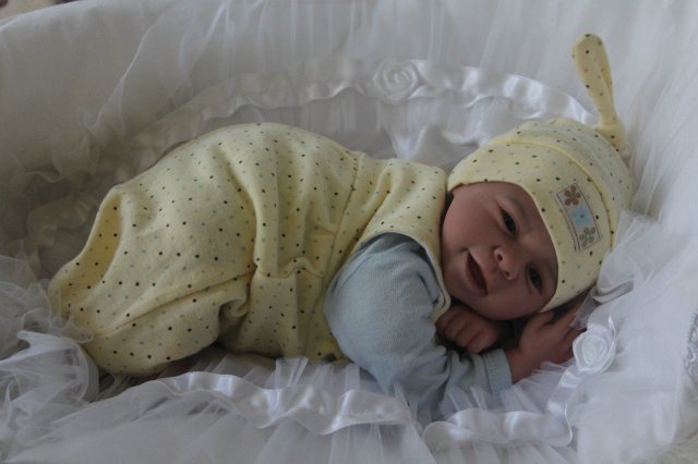 Мальчишечка Улыбашечка:)куклёныш Элины Кудрявцевой