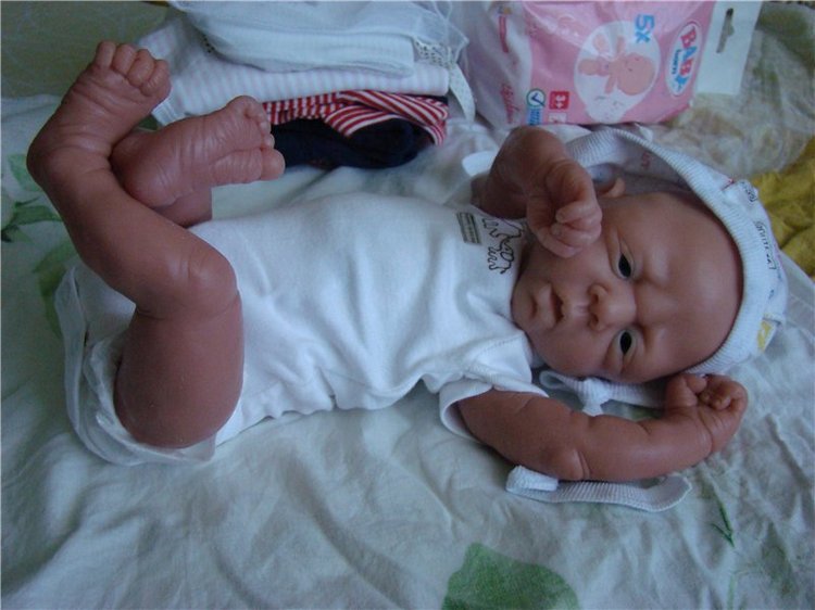 Силиконовая малышка - Процесс работы от Кондрашовой Ирины