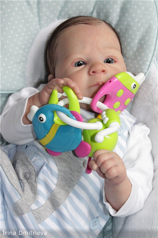 Малыш реборн из молда Сили | Бэйбики Малыш реборн из молда Сили