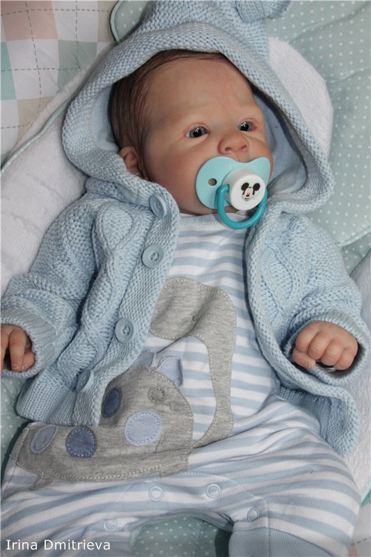 Малыш реборн из молда Сили | Бэйбики Малыш реборн из молда Сили (фото 3)