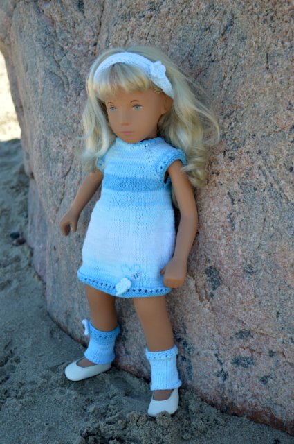 Бабье лето... Кукла Саша Sasha Doll Gingham