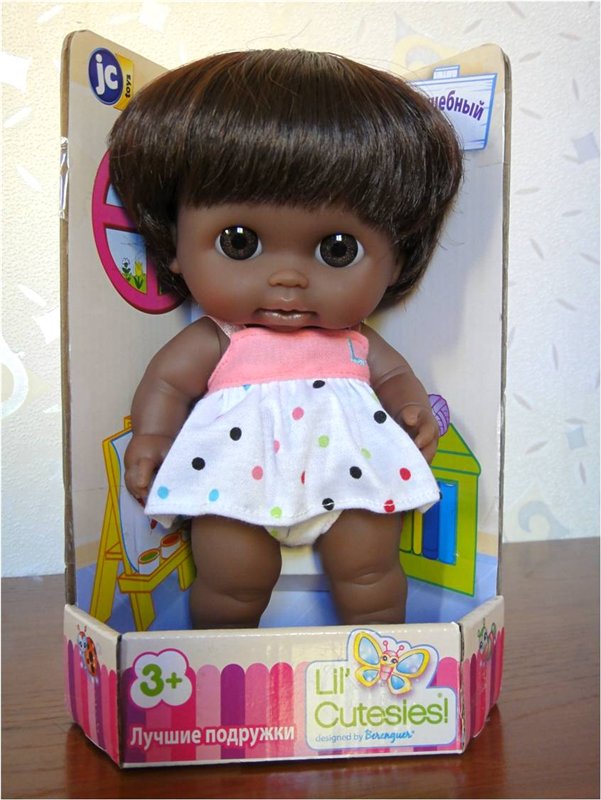 Темнокожий ангел... ООАК - кукла Лила из серии Lil'Cutesies от Berenguer (фото 7)