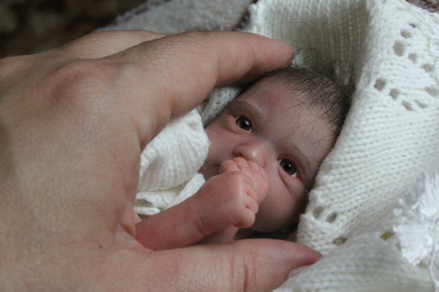 Зая, мини реборн Элины Кудрявцевой (фото 3)