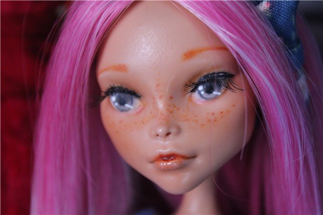 К Мальвине приехали сёстры. Ещё два ООАКа Monster high