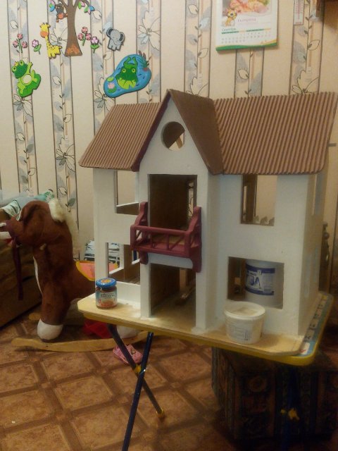 Дом для кукол — Кукольные домики своими руками: фото (фото 10)