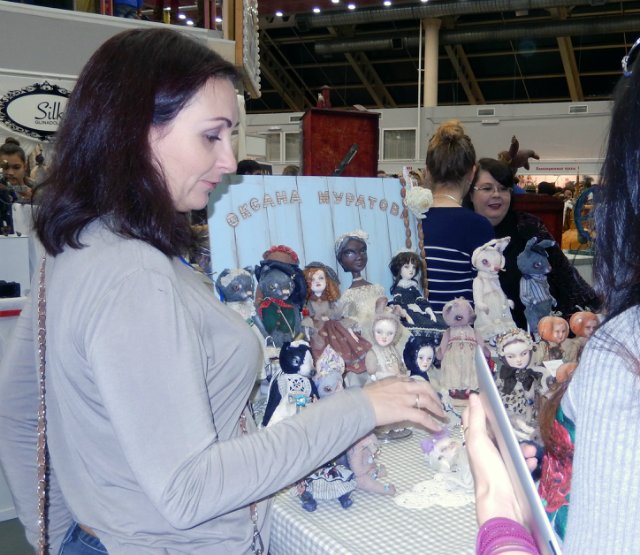 XI Международный Салон кукол на Тишинке в Москве 2015. То, что увидел мой фотоаппарат... Фотоотчет