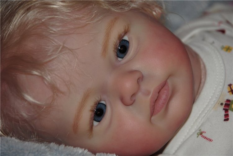 Белокурый котенок реборн Владочка