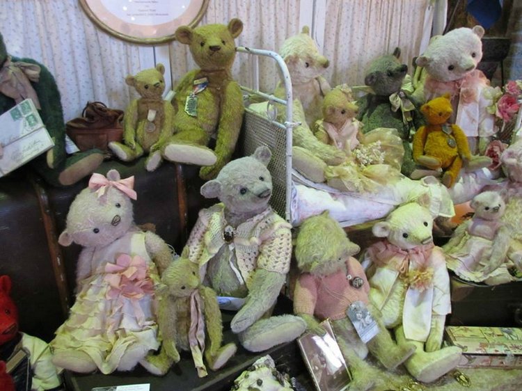 Выставка кукол, мишек тедди, кукольных домиков и миниатюры в Den Bosch (Нидерланды) 24-25 октября 2015 год. Часть вторая