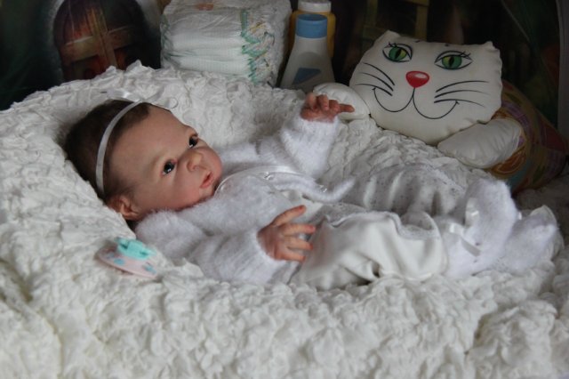 Малышка Кармен. Куколка реборн Виктории Вишни