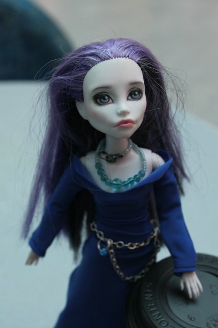 Моя новенькая - голова ooak Монстр Хай Спектра на теле Симба