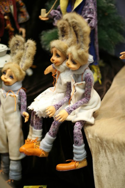 Великолепие выставки "Искусство Куклы" 11 декабря 2015 г