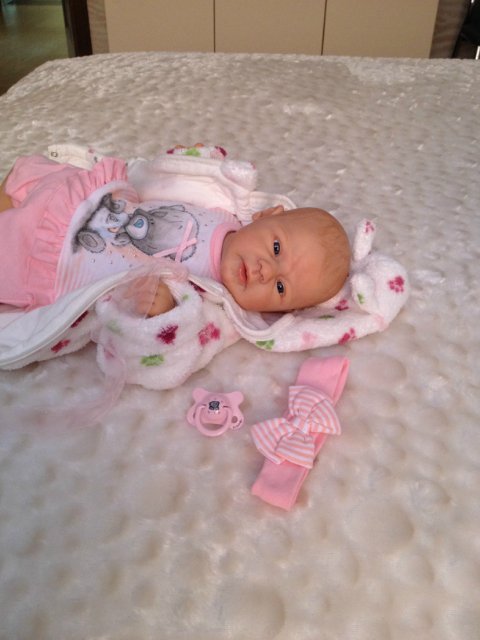 Крошка Мэддисон. Кукла-реборн молд Madisson Andrea Arcello (фото 10)