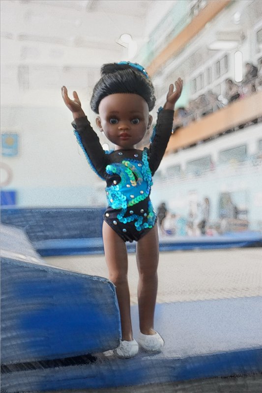 Кукла и ее девочка... Все выше и выше и выше (фото 6)