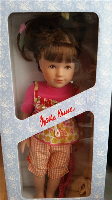 Долгожданная Тони Ольга от Kathe Kruse 37 см