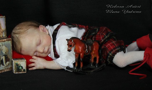 Кроха Мила. Куклы реборн Елены Ядриной