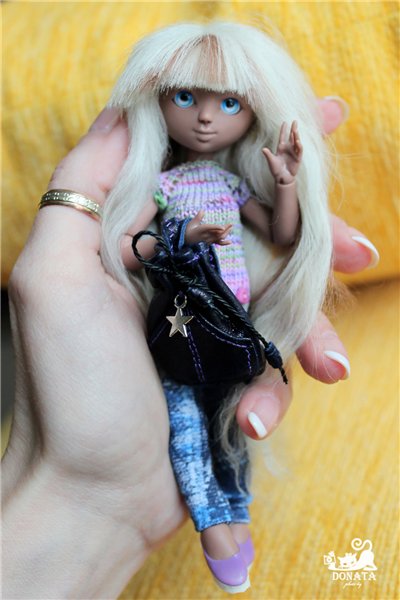 Мирелька, авторская шарнирная кукла Марии Пикуновой "Домисоль" (фото 3)