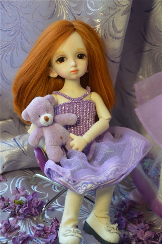 А нам фиолетово! Или у нас новенькая